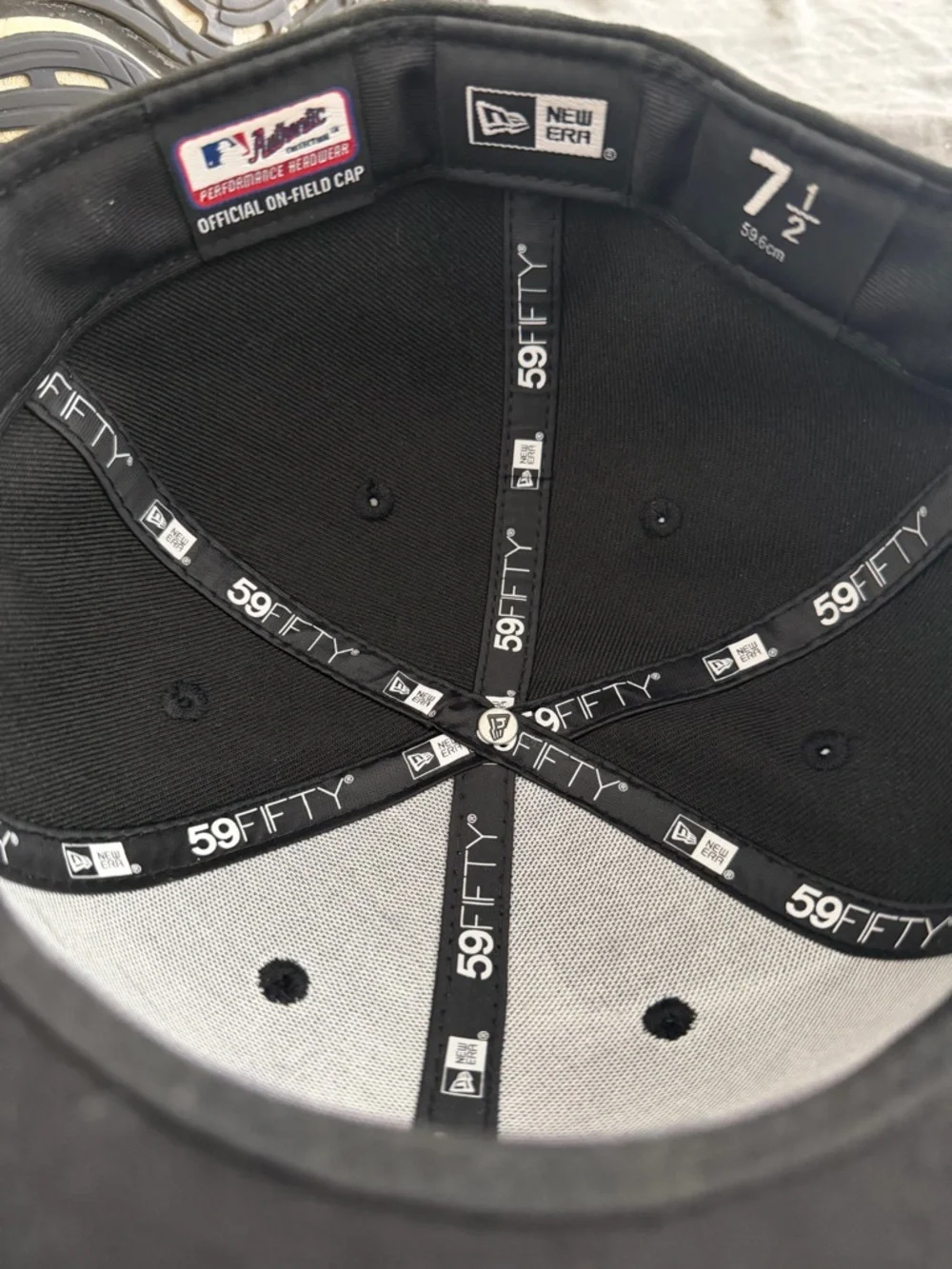 San Francisco Giants New Era Fitted Hat Size 7 1/2
